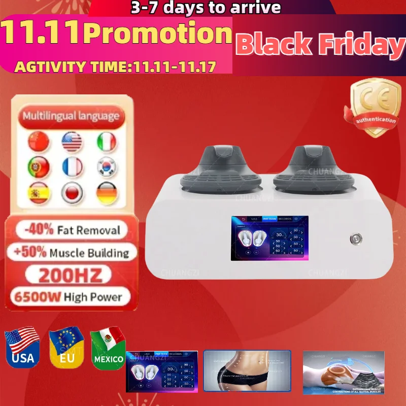 Double Eleven Global Shopping Festival Portable EMSzero NEO RF Machine 2024 Professional Nova EMS Body Slimming Sculpting