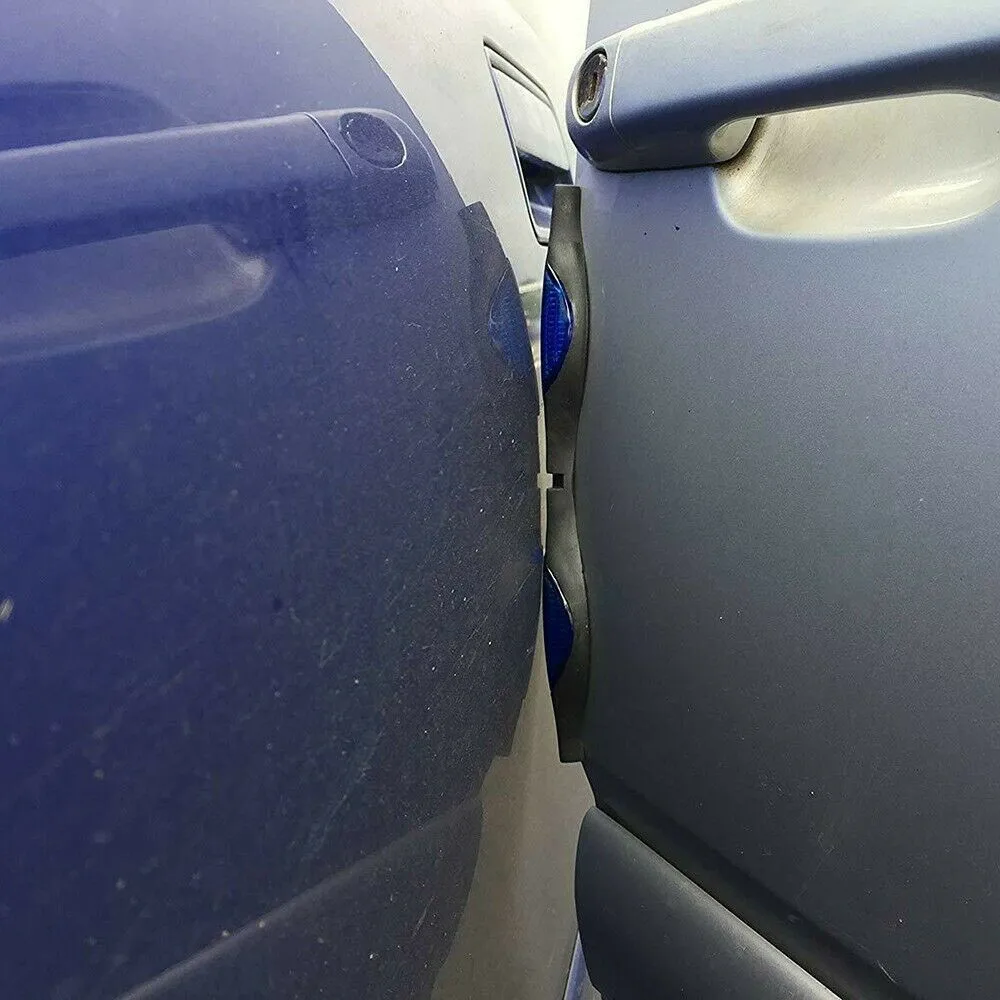 

Наклейка для защиты от столкновений, защита от царапин, 2 шт., защитные края синей двери, отражатели, фотоэлемент, абсолютно новый