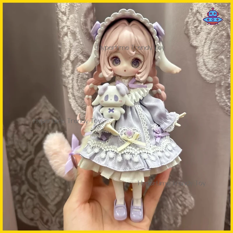 Фото Оригинальная коллекционная кукла BJD 1/12 из серии Lulu Elf Story, милая кукла для переодевания, изысканное украшение для рабочего стола, подарочная коробка-сюрприз, унисекс №2