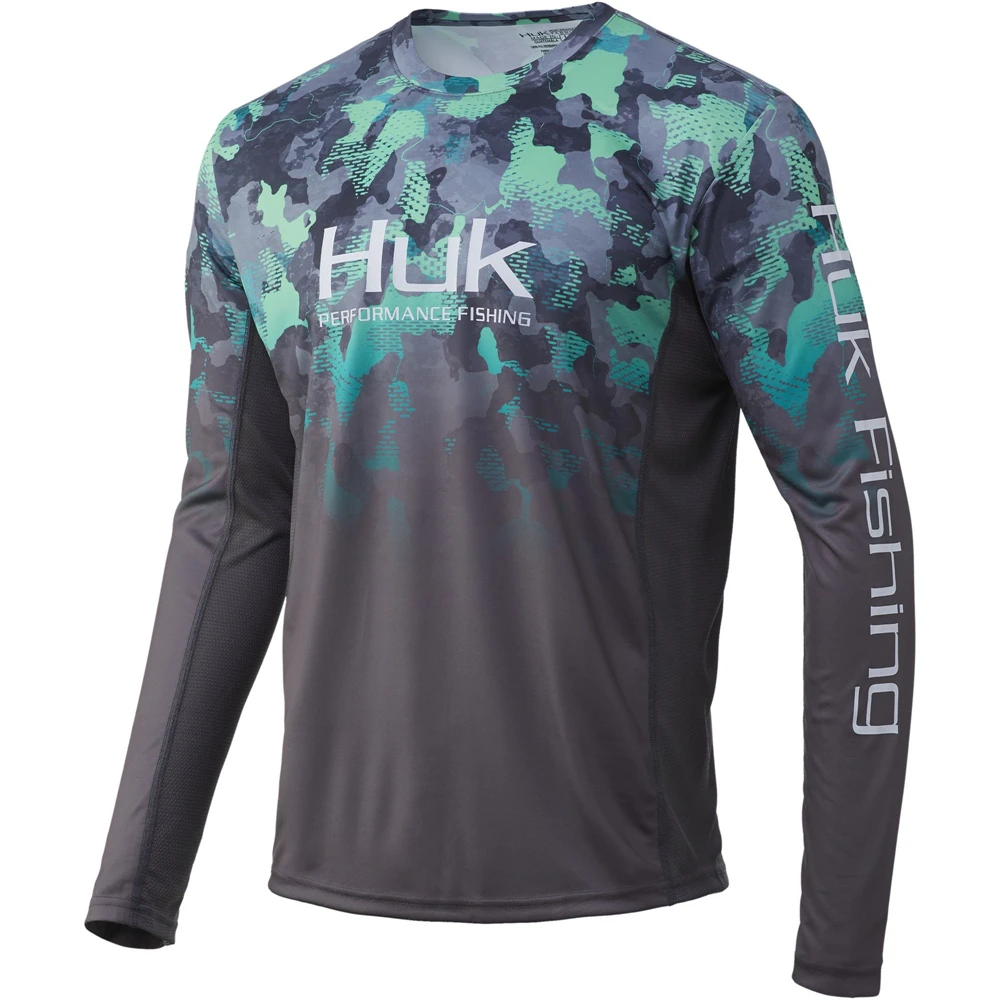 

New Outdoor Summer Men's Fishing Shirt Moisture Wicking Shirt 2022 Long Sleeve Performance Apparel Camisa De Pesca Sweatshirt