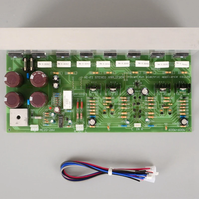 Плата усилителя AD600W 2saeas/2SC5200 аудио чип 600 Вт + 2 0 каналов Hi-Fi музыкальный усилитель