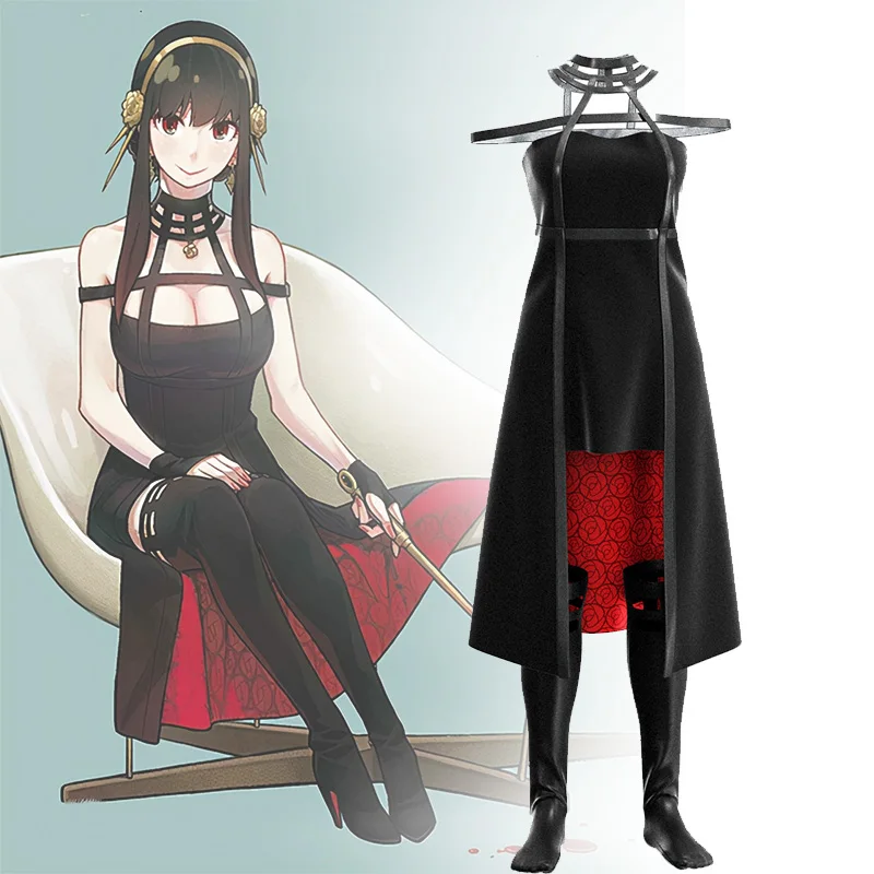 

Spy Killer Women's Play House Cosplay Costume Thorn Princess Halloween Blair Male Protagonist Fuger Cosplay Ania Skirt