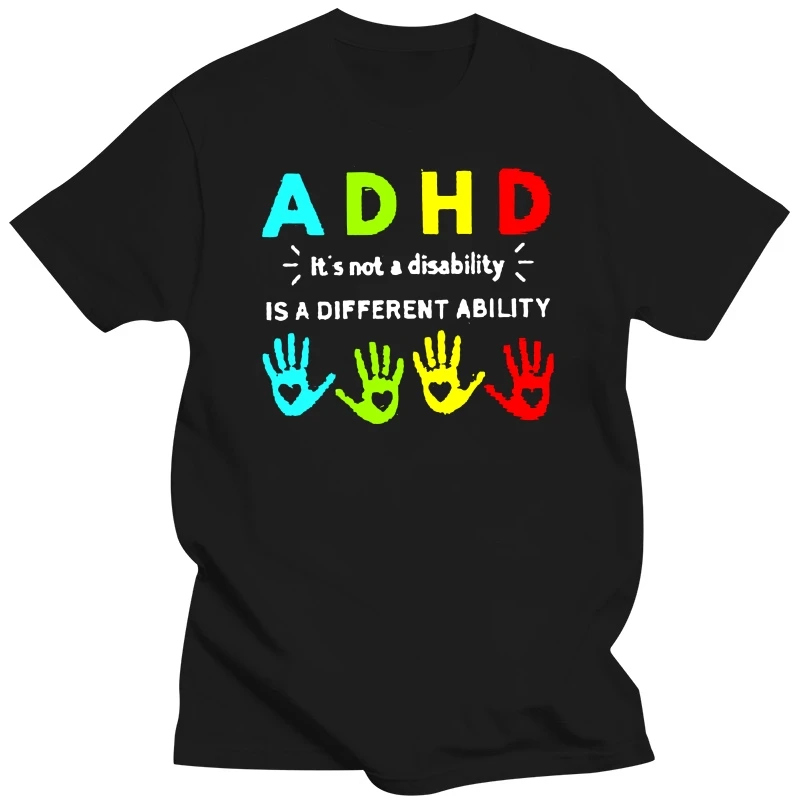 

Men tshirt ADHD Awareness T shirt - Men's T-Shirt women T-Shirt tees top