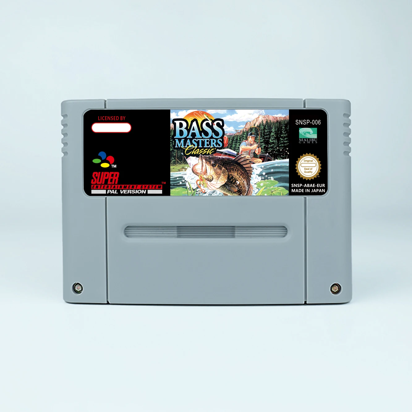 Bass Masters Classic Action Game для SNES DOBEGIN