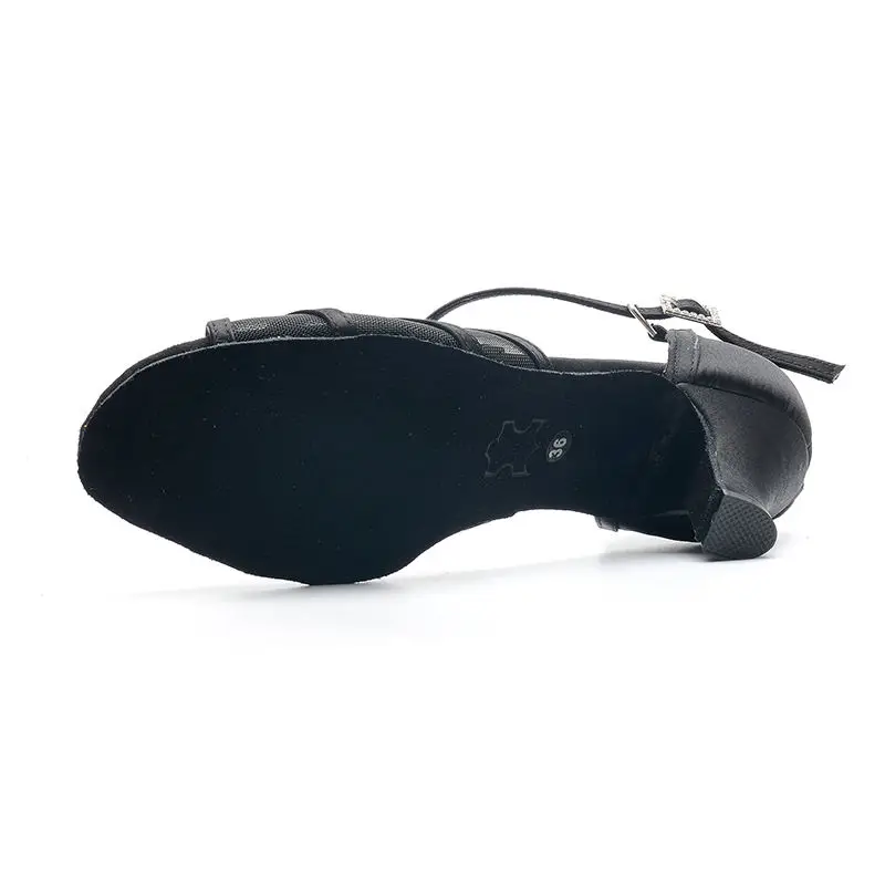 Women's Latin Dance Shoes Female's Ballroom Salsa Dance Shoes 2.5 3 Inch Different Heels Customized Latin Dancing Shoes