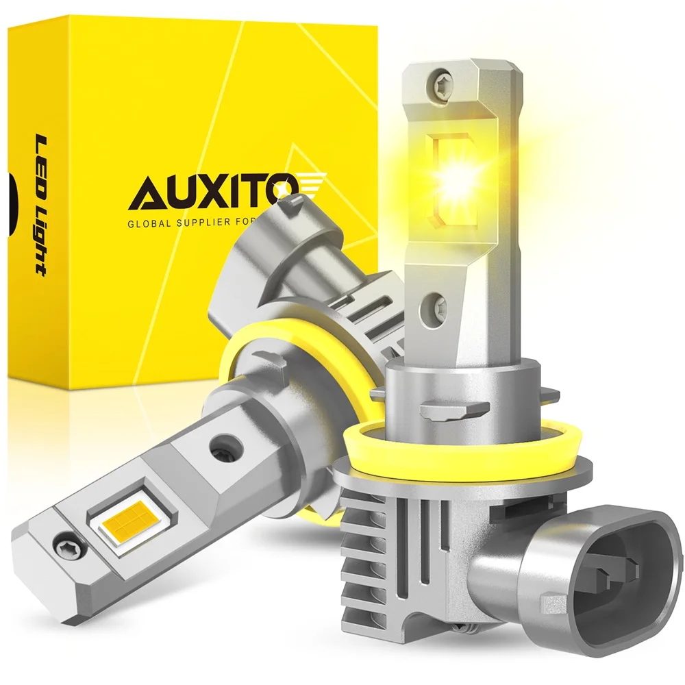 

Автомобильные противотуманные фары AUXITO, 2 шт., 3000K, 6500K, H8, H11, лампы головного света, Canbus, мощностью 50 Вт, лм, белый, желтый, 12 В, без вентилятора, H9, H16JP