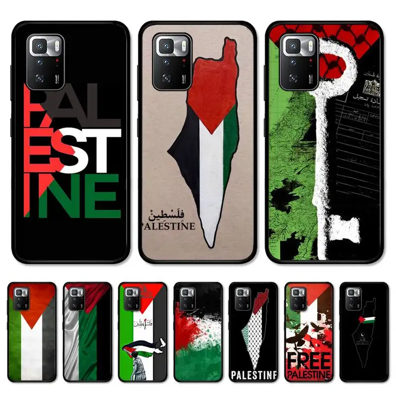 

Palestine Flag Phone Case for Redmi 5 6 7 8 9 A 5plus K20 4X S2 GO 6 K30 pro