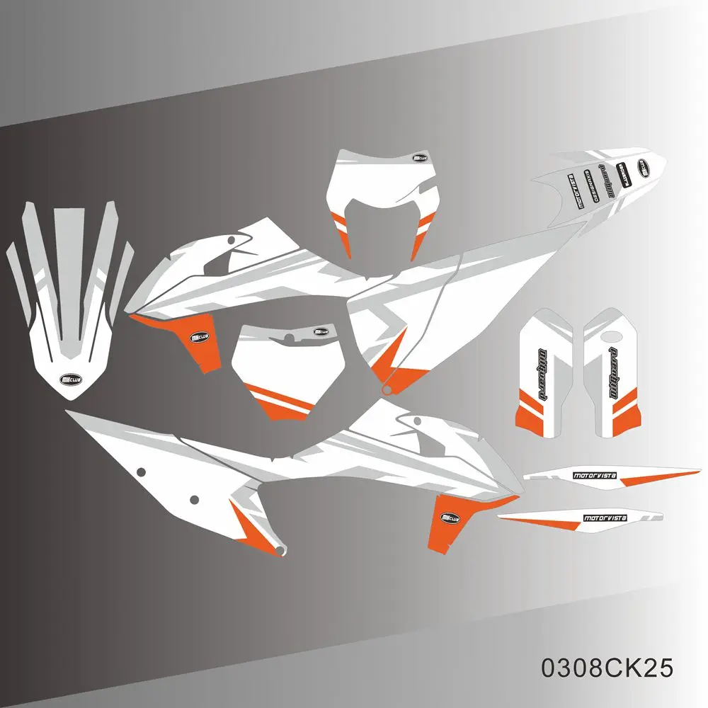 

Для KTM SX SXF XC XCF 250 300 350 450 2019 2020 2021 2022 EXC EXCF XCW 2020 2021 2022 2023 Графические наклейки Наклейки Фон