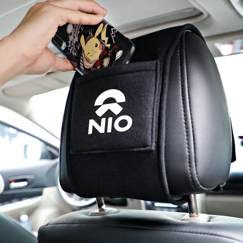

Car Seat Headrest Cover Breathable Headrest Cover For NIO ET5 ES6 ES8 EC6 ET7 Weilai ET7 EP9 Eve ET5 Car Accessories Interior