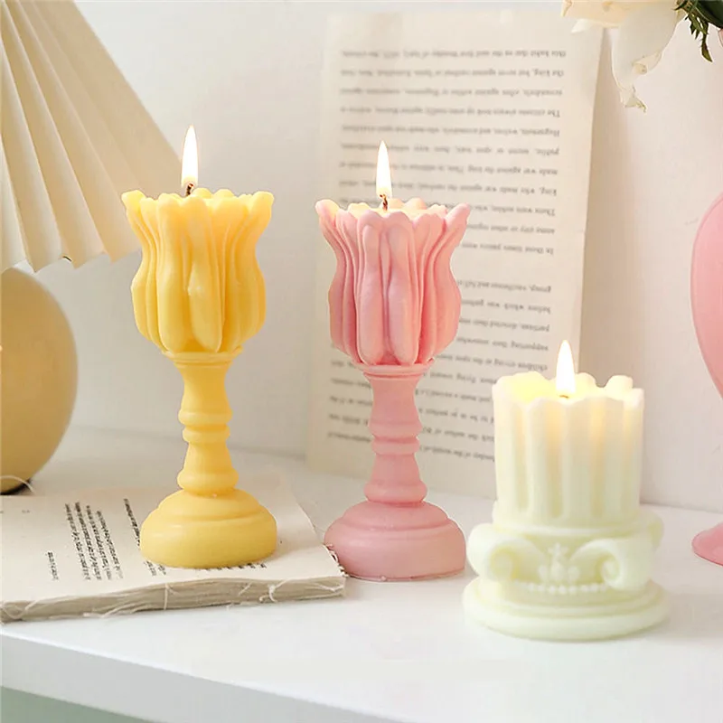 

Подсвечник для ароматерапии, романтическая ароматерапевтическая свеча, креативный подарок, соевый воск, украшение для комнаты