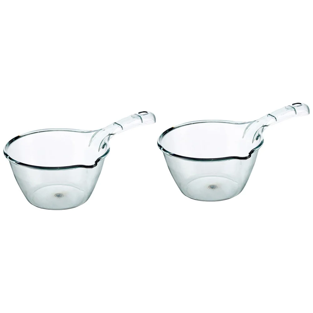

2Pcs Plastic Water Scoops Plastic Water Spoons for Home Kitchen Utensils