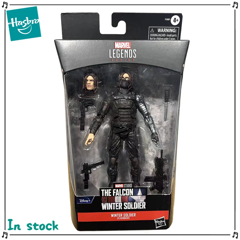 Фото Оригинальная коллекционная фигурка Hasbro MARVEL LEGENDS Winter Soldier, модель аниме-персонажа, подарок, игрушка №2