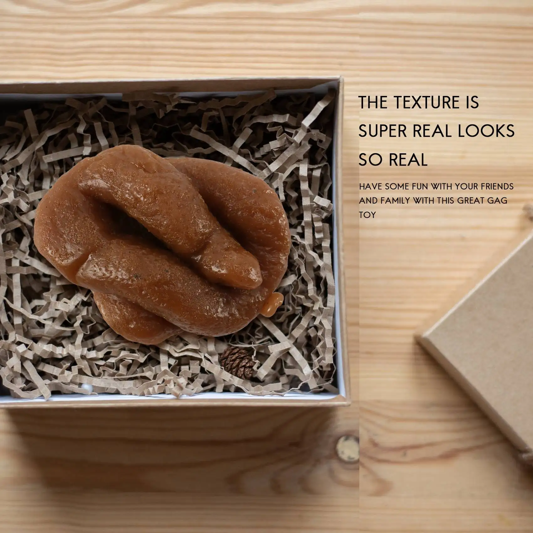 Игрушка-симулятор какашек реалистичная и забавная игрушка поддельная какашка