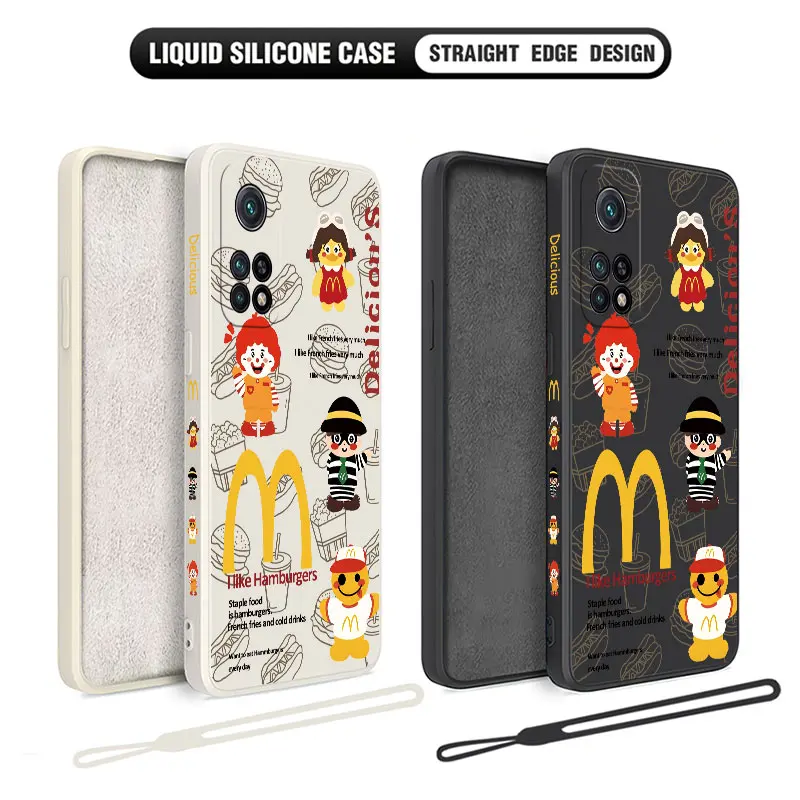 

Funny M Letter Pattern Phone Case For Xiaomi Redmi Note 12 12S 11S 11T 10 10A 10T 10S 9T 9 8 7 Pro Plus 10C 9A 9C 9T 4G 5G Cover