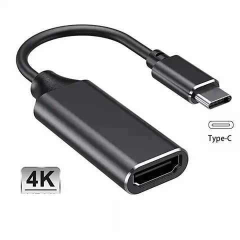 Кабель-переходник с Type C на HDMI Ultra HD 4k USB 3,1 HDTV для MacBook Chromebook Samsung S8 S9