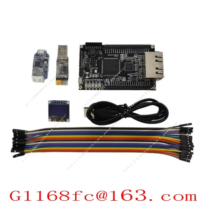 Фото Плата для разработки EtherCAT LAN9252+STM32F407, основная плата CIA402, учебная плата №3