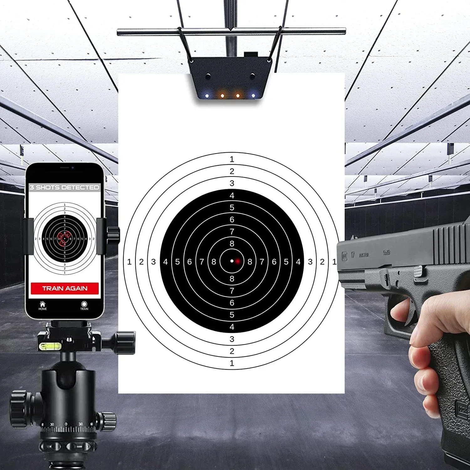 Охотничий 9 мм Сухой огонь тренировочная Лазерная Пуля для Glock 17 19 43 380 ACP .223Rem 40S & W