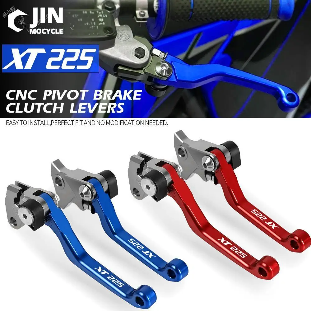 Для YAMAHA XT225 1987-2010 2009 2008 2007 2006 2005 Motorcoss Pit Dirt Bike Pivot Складные тормозные рычаги