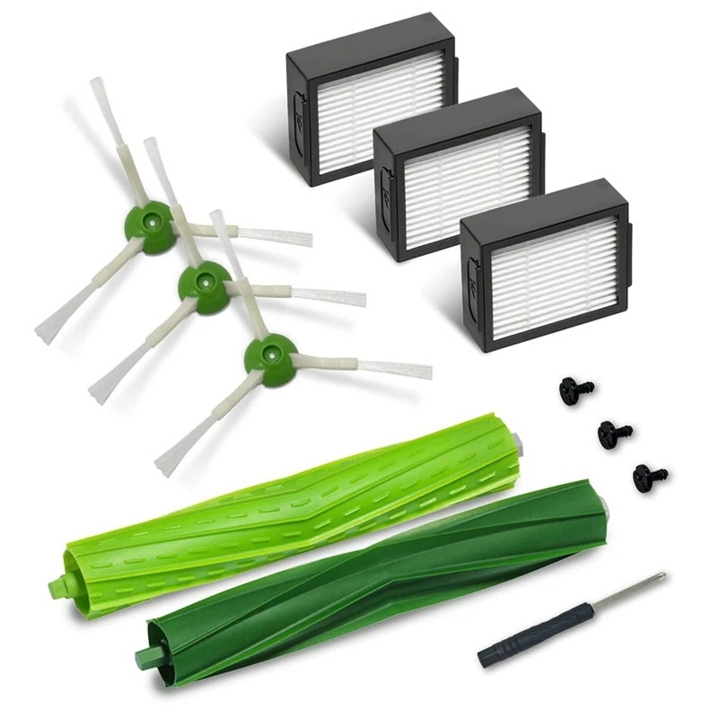 

Main Brush Side Brush Filter Replacement Parts Kits For I7 I3 I4 I6 I8 E5 E6 E7 I,E&J Series Robotic Vacuum Cleaner