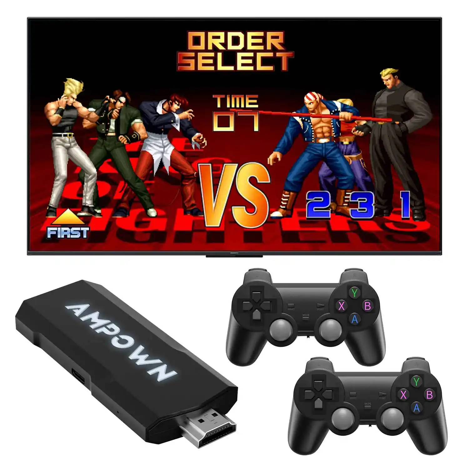 

GD20 TV Game Console 4K 60fps HDMI Latency Output GD10 Ultra GD20 TV Game Stick Portable Retro Console Built-in 70K Games