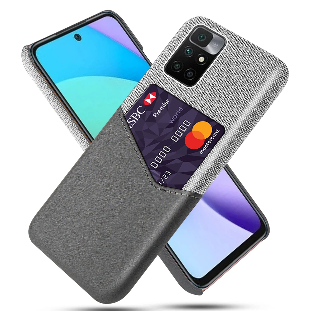 

Business Cover For Xiaomi Redmi 10 Prime Note 10 10S 7 9 8 Pro Coque Card Slots Case For Xiomi Redmi Note10 5G 9A 9C 7A 8A Funda