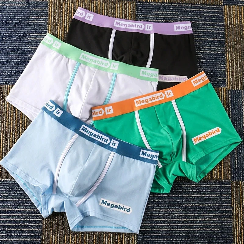 2023 New Men's Panties Underwear Men Men's Boxer Briefs Men's Boxers Men Underpants Soft Cotton Breathable Set Free Shipping