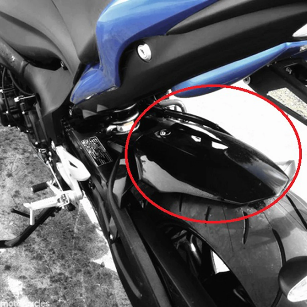Заднее крыло мотоцикла для Suzuki GSXS 1000, крышка брызговика для колеса GSXS1000 2015 2016 2017 2018 2019 2020, настоящее углеродное волокно