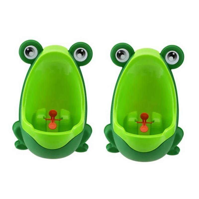 

2 X детский писсуар в форме лягушки (зеленый)