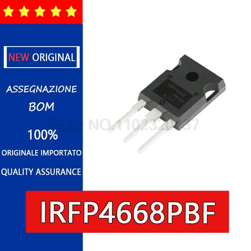 Новый и оригинальный IRFP4668 IRFP4668PBF трубка с полевым эффектом TO-247 130A 200V Высокая мощность трубка с полевым эффектом 130 a200v520w ZiYuan fe