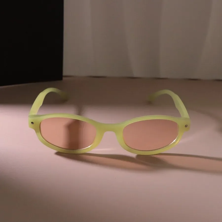 Солнцезащитные очки овальные для мужчин и женщин Классические зеркальные в