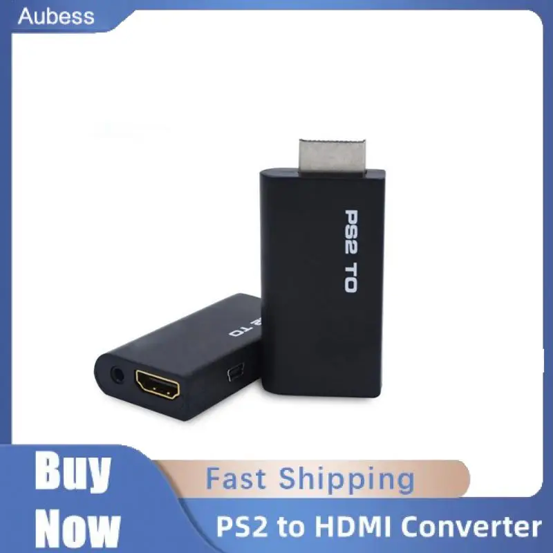 

Compatible 480i/480p/576i Audio Video Converter Ps2 To Adapter PS2 to HDMI with 3.5mm Audio Output for All PS2 Display Modes