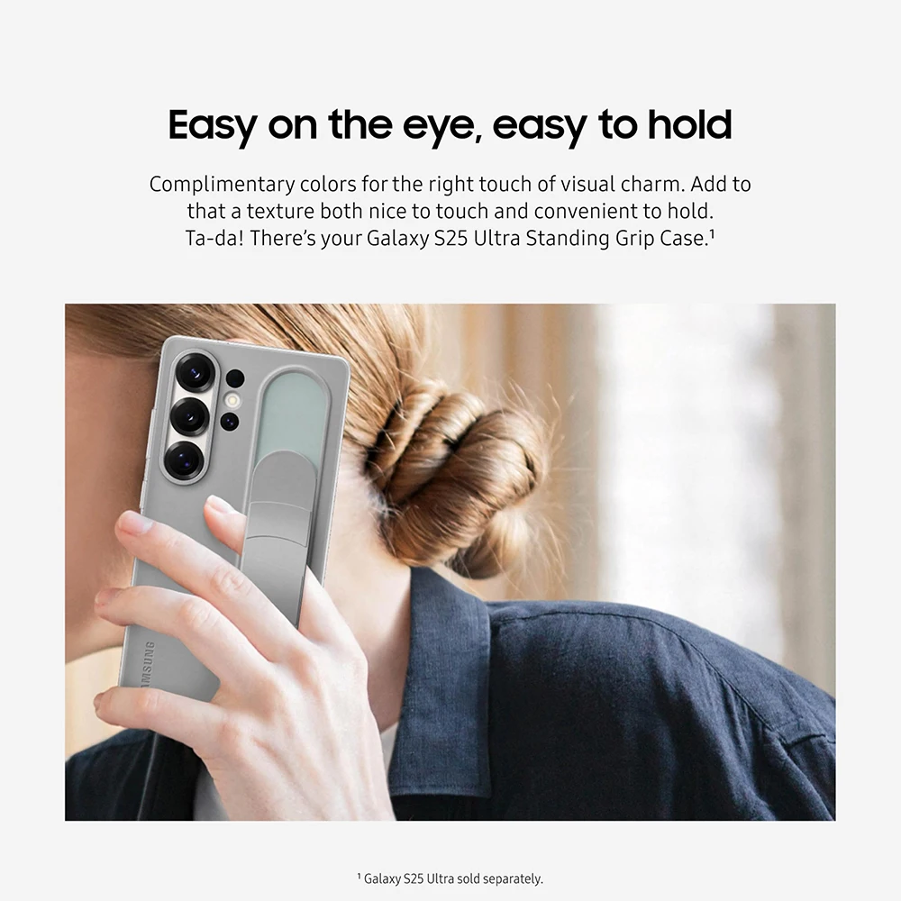 Фото Оригинальный чехол Samsung S25 Ultra Standing Grip для S25Ultra Standing Grip, оригинальный чехол №5