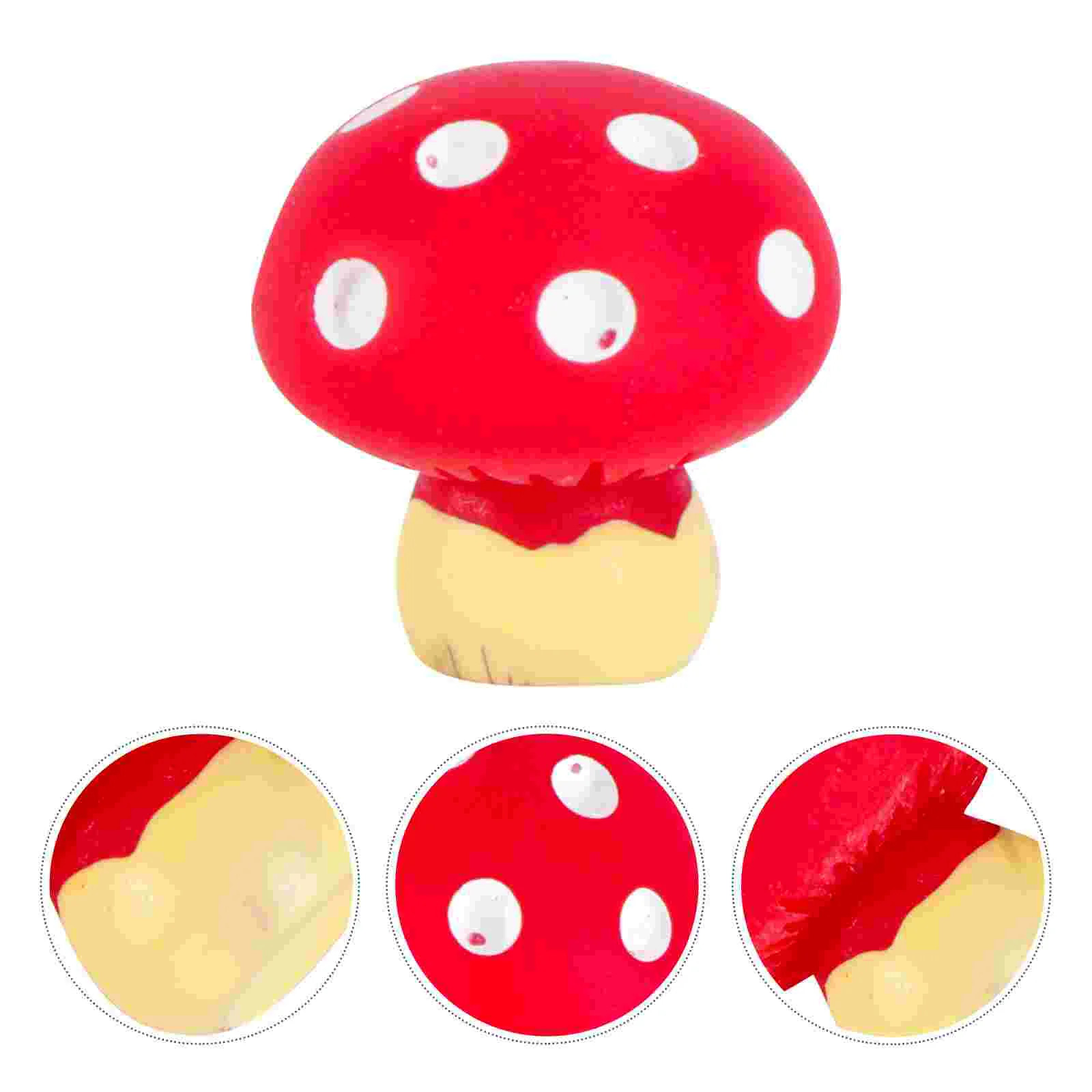 

10pcs Mushroom Landscape Bonsai Craft Supplies Gardening Decorative Potted Decor Mushroom