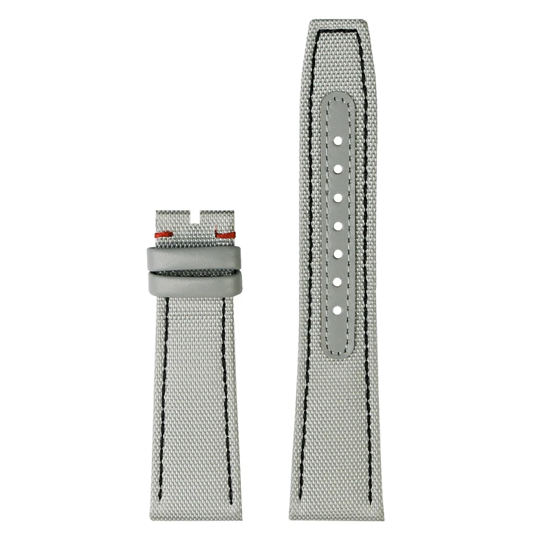 Ремешок нейлоновый для наручных часов IWC pilot mark-18/20 21/22 мм