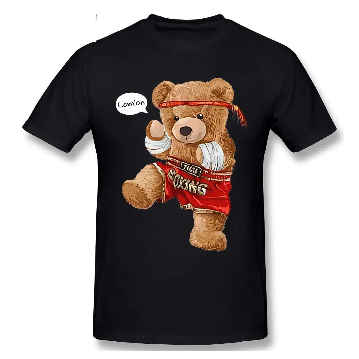 

Funny Boxing Teddy Bear T shirt Harajuku T-shirt Graphics Tshirt Brands Tee Top