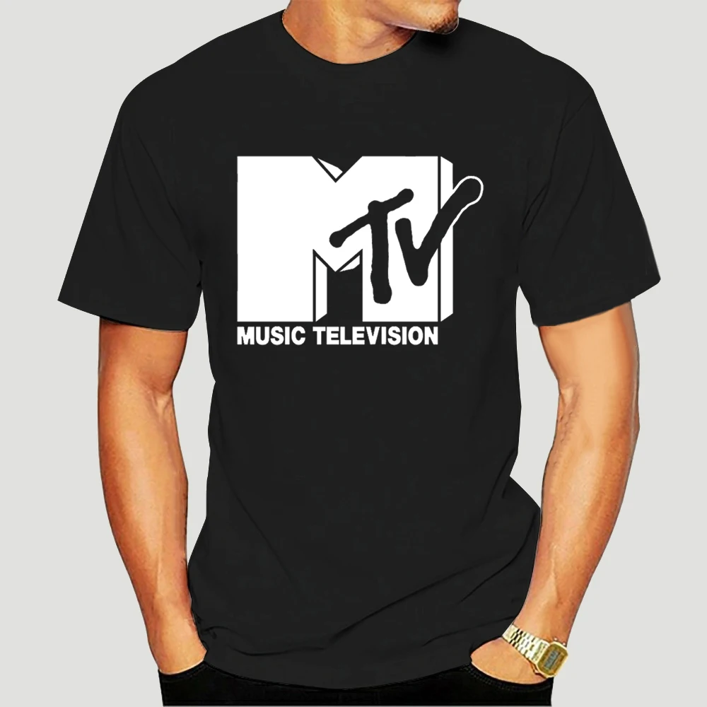 Футболка Mtv Throwback в стиле ретро 80-х 90-х поп-музыка телевидение размер S до 2Xl-0115D -