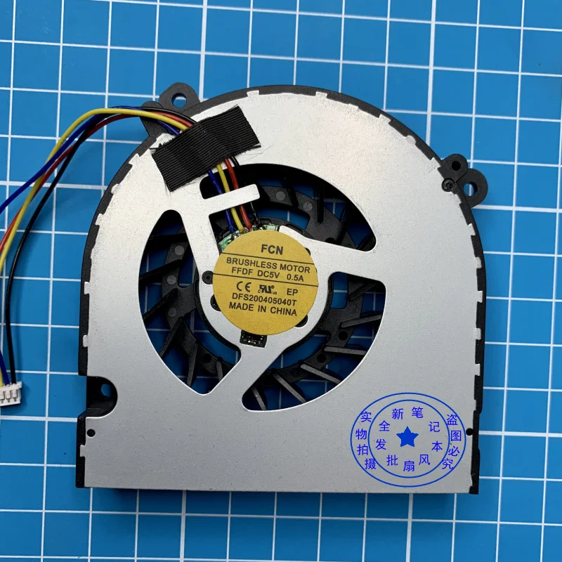 Новый вентилятор охлаждения ЦП для Hasee Zhanshen TX7 TX8 CT7DK ZX8 GX8-CU5DS GX9 CT5DA N970 вентилятор для ноутбука