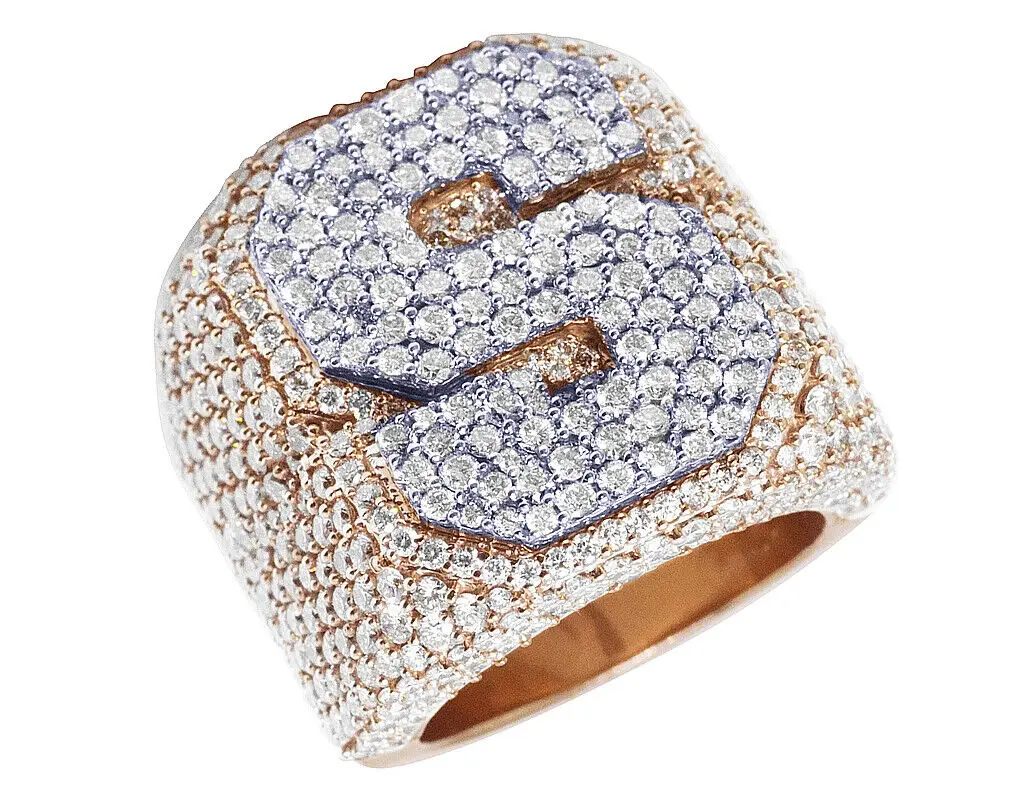 Кольцо S с оригинальным ромбовидным кристаллом 26 мм