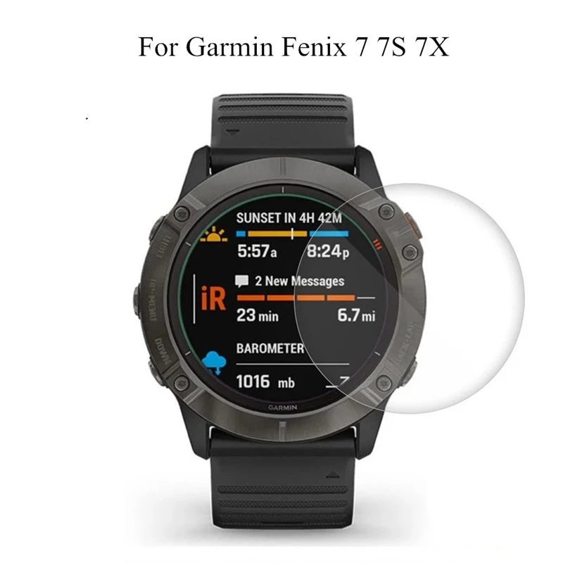 

Tempered Glass Protective Film For Garmin Fenix 7 7S 7X Smart Watch Clear HD Screen Protector Film For Fenix 7 7X Accessories