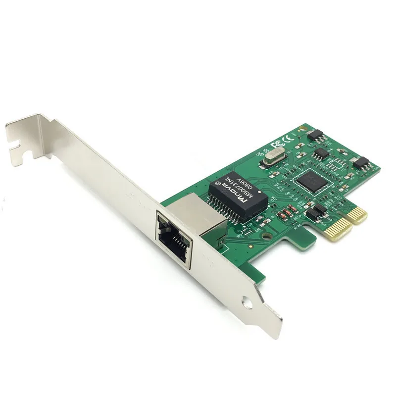 FOR Drive Free PCI-E Network Card Wired Independent 1000m Gigabit Desktop Host Installation PCIe Built-in Computer Network Card