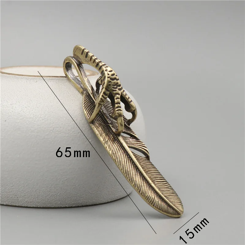 Брелок с перьями модный брелок подвеской в виде пера цепочки для ключей мужчин и