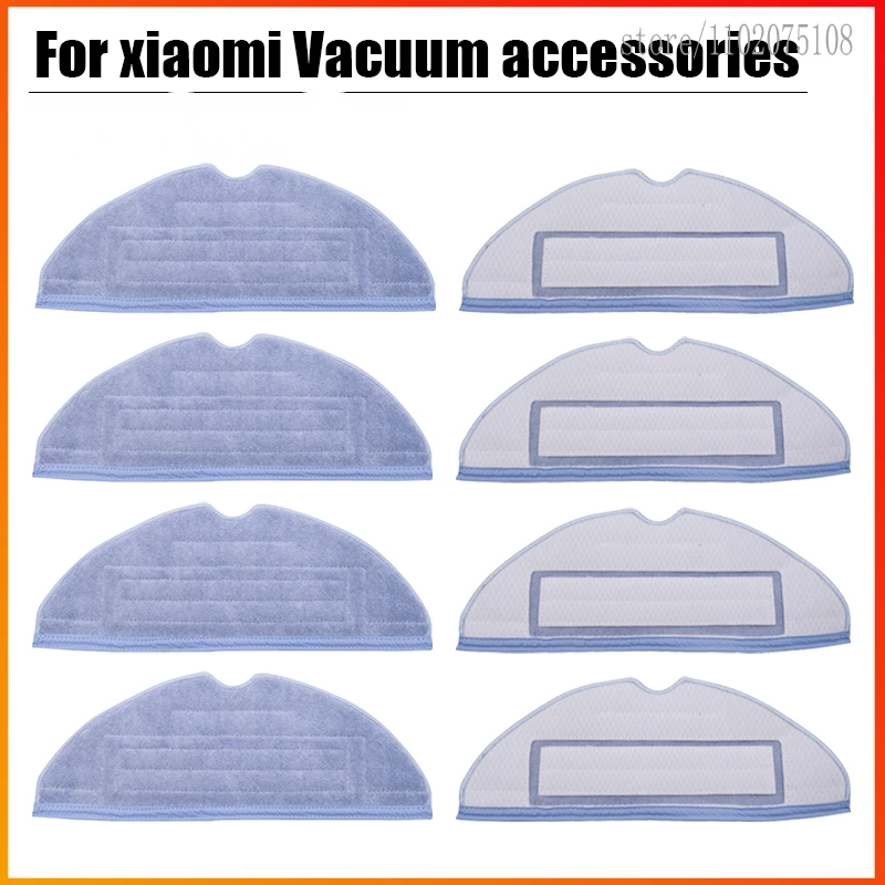

For Xiaomi Roborock S7 T7S Plus G10 Accessories Mop Cleaning Cloth Side Brush HEPA Filter Rag Replacement Vacuum Cleaner Parts