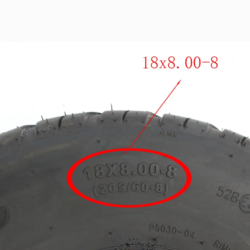 

205/60-8 inch vacuum tire 18X8.00-8 inch outer tire for four-wheeled Beach Car Electric Vehicle ATV Gokart Scooter