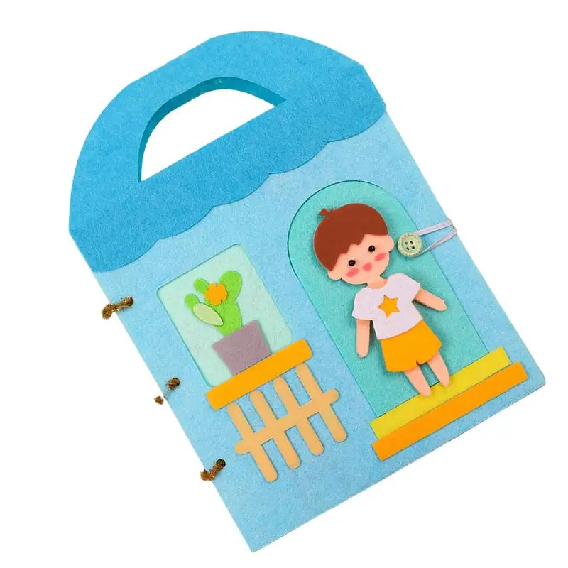 

Soft Activity Books Montessori Book And Fabric Book For Learning And Early Educational Cloth Books Cloth Book Fabric Book Early