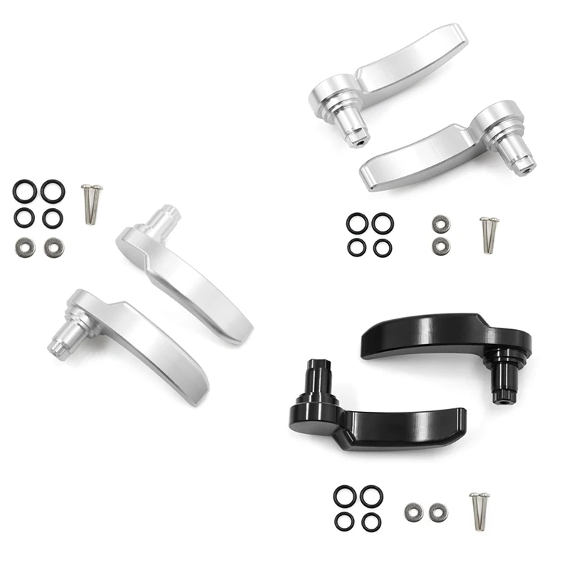 Motorcycle Saddlebag Seat Belt Buckle Pull Rod Kit For Touring Electra Glide Road King FLHR FLTRX 14-21