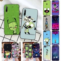 fhnblj invader zim phone case for huawei honor 7a 7c 8 8x 9 10 20lite fundas coque for honor 10i 20i capa