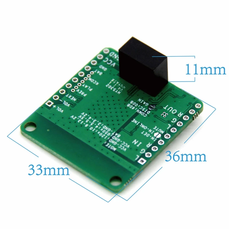 Плата аудиоресивера QCC3031 APTXHD с поддержкой Bluetooth 5 0 без потерь |