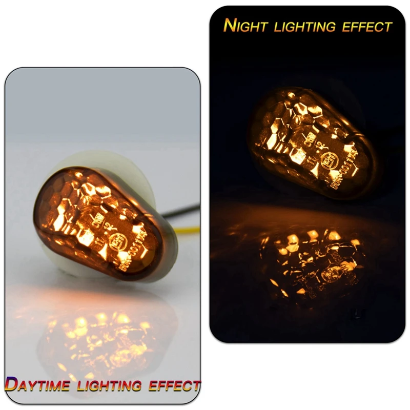 Мотоциклетный светодиодный индикатор поворота для Yamaha YZF R1 R6 SFZ1S FAZER 4 шт.