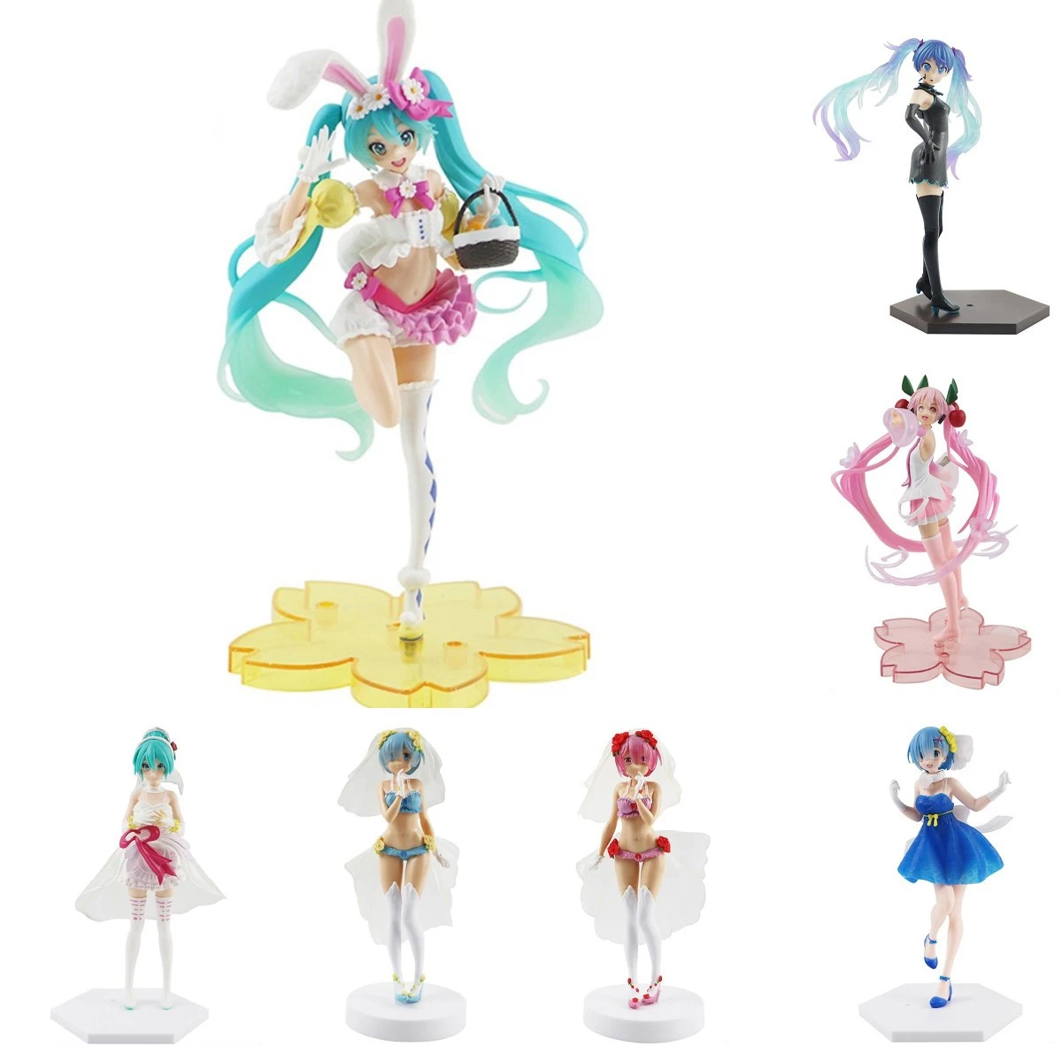 

Экшн-фигурки из аниме «RE: Zero-start Life In other World», 25 см