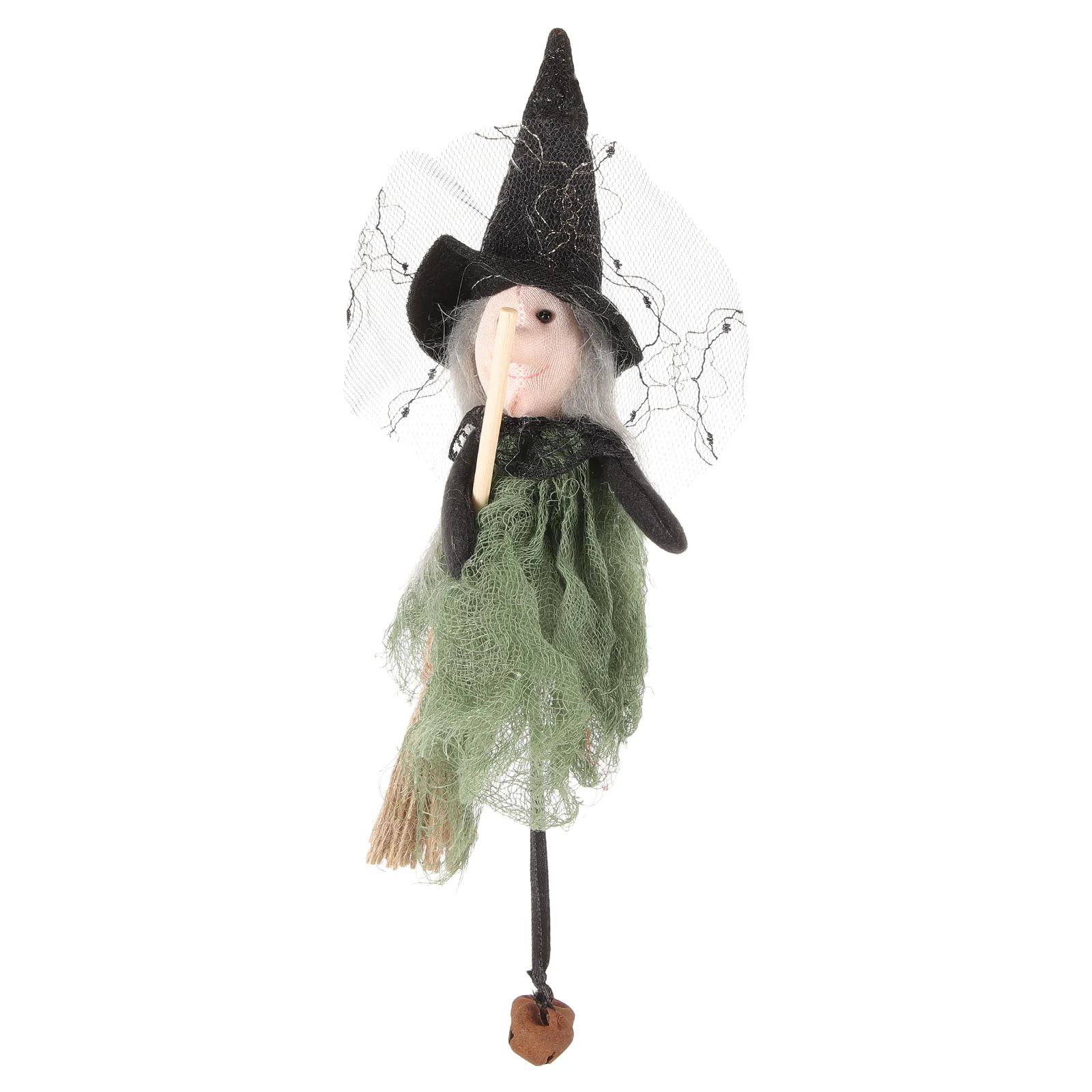 

Witch Delicate Desktop Halloween Decor House Accessories Home Household Figurine Fabric Adorable Decorative Props